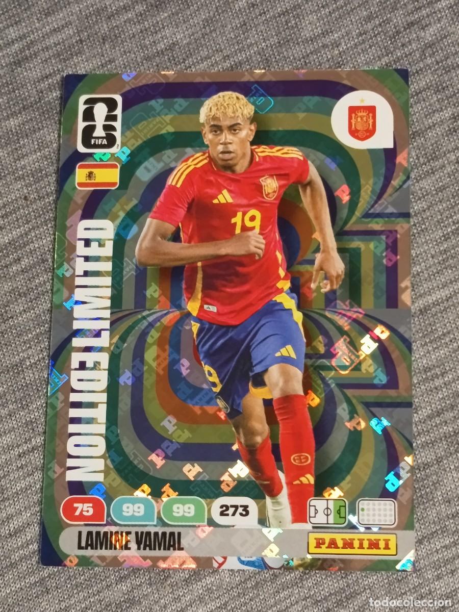 Cromos de F&uacute;tbol: Adrenalyn XL FIFA WORLD CUP 2026 EDITION LIMITED EDICION LIMITADA LAMINE YAMAL nuevo