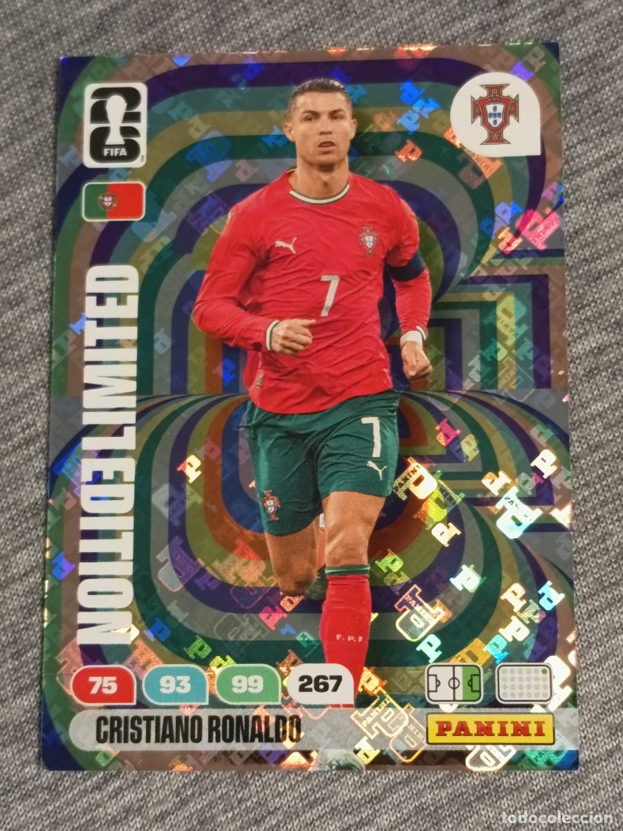Cromos de F&uacute;tbol: Adrenalyn XL FIFA WORLD CUP 2026 EDITION LIMITED EDICION LIMITADA CRISTIANO RONALDO nuevo