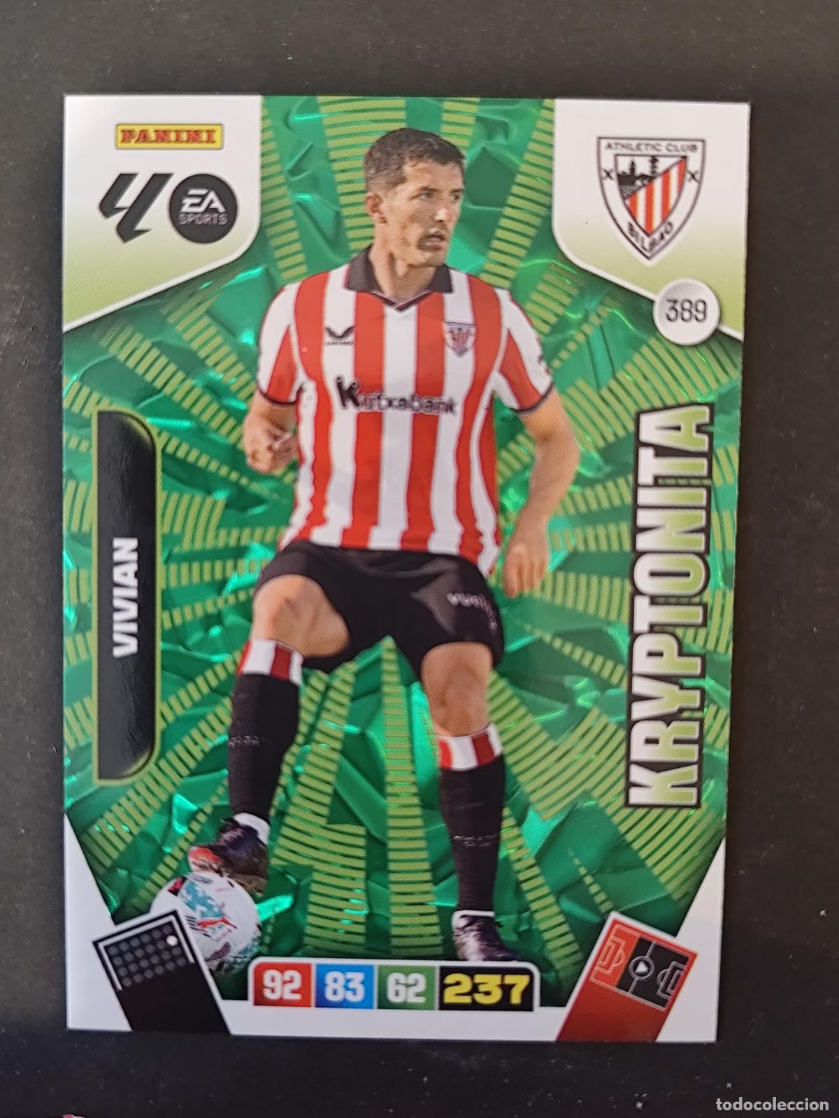 Cromos de F&uacute;tbol: 389 VIVIAN ATHLETIC BILBAO KRYPTONITA ADRENALYN 2025 2026 25 26