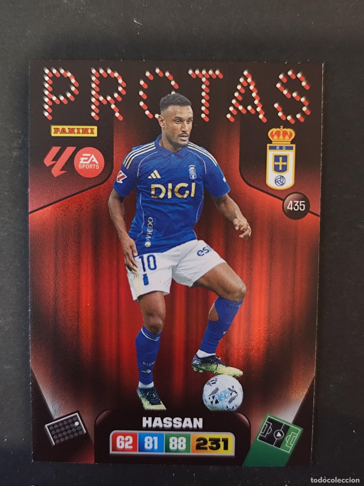 Cromos de F&uacute;tbol: 435 HASSAN OVIEDO PROTAS ADRENALYN 2025 2026 25 26