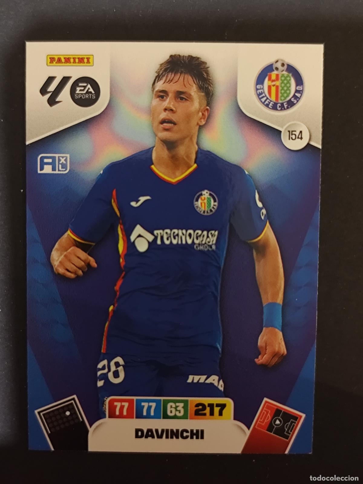 Football Stickers: 154 DAVINCHI GETAFE ADRENALYN 2025 2026 25 26