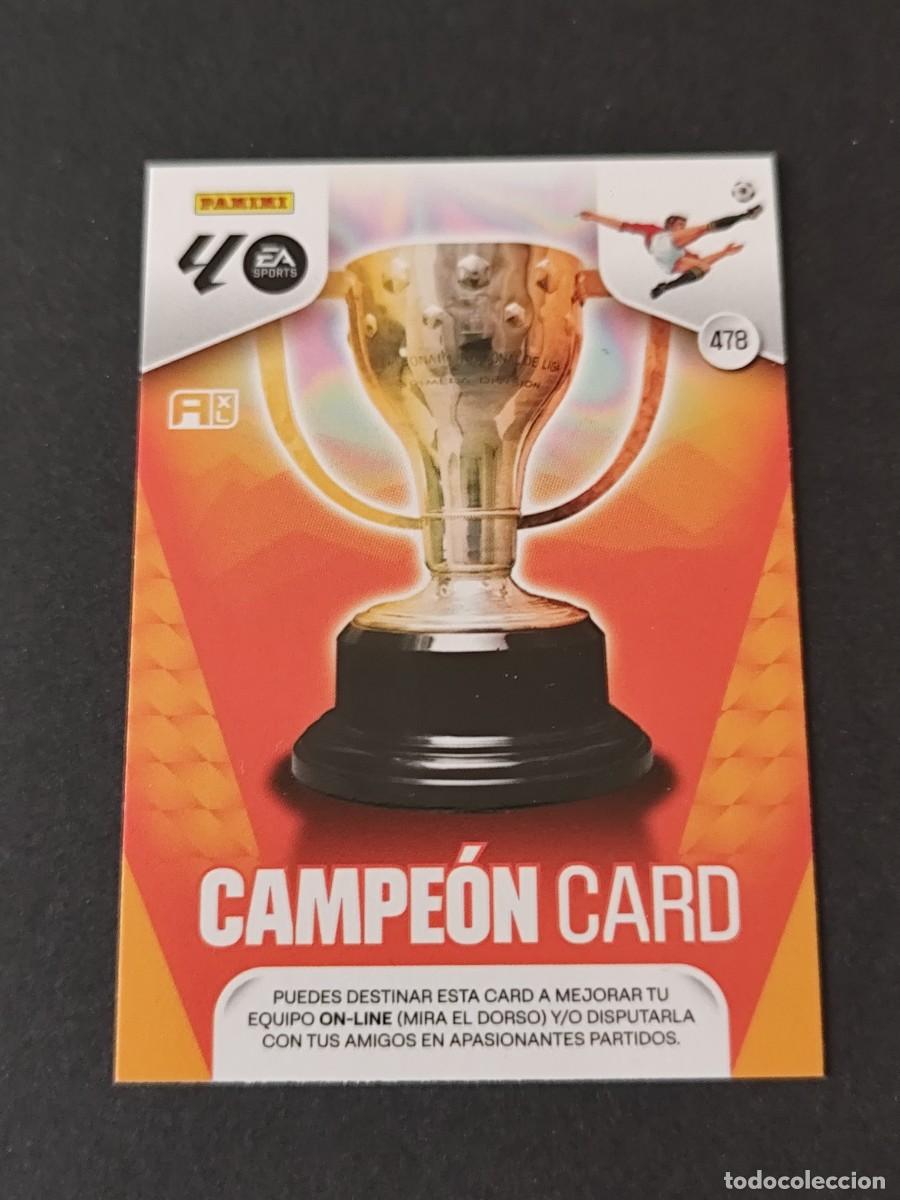 Cromos de F&uacute;tbol: 478 CAMPE&Oacute;N CARD ADRENALYN 2025 2026 25 26