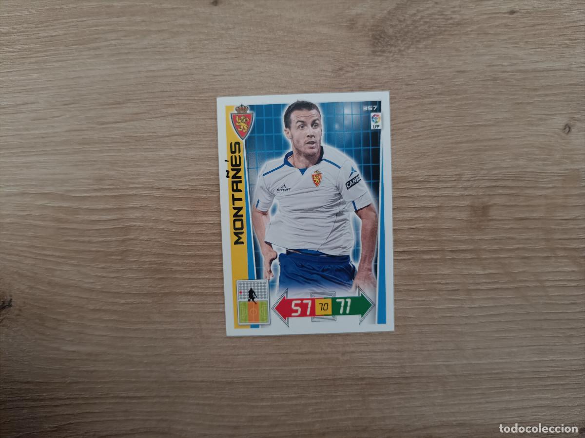 Fu&szlig;ball-Sticker: CROMO DE F&Uacute;TBOL PANINI ADRENALYN MONTA&Ntilde;ES 357 ZARAGOZA 12 13 2012 2013