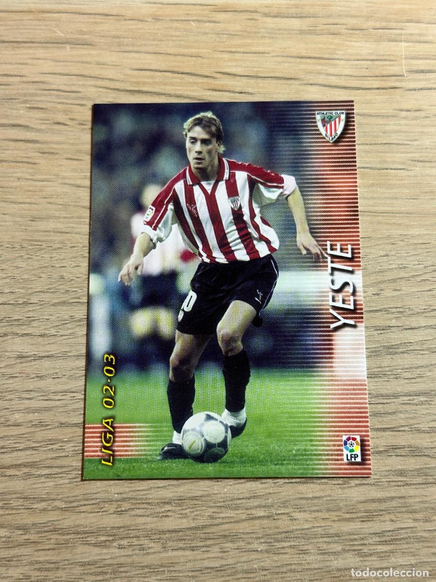 Cromos de F&uacute;tbol: YESTE n&ordm; 32 ATHLETIC CLUB MEGAFICHAS 2002 2003 MEGACRACKS PANINI 02 03