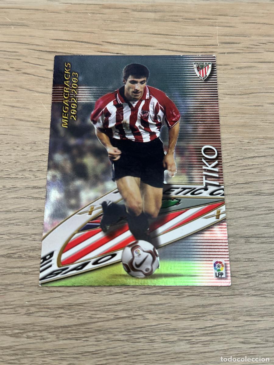 Figurine di Calcio: TIKO n&ordm; 374 MEGACRACKS ATHLETIC CLUB MEGAFICHAS 2002 2003 PANINI 02 03