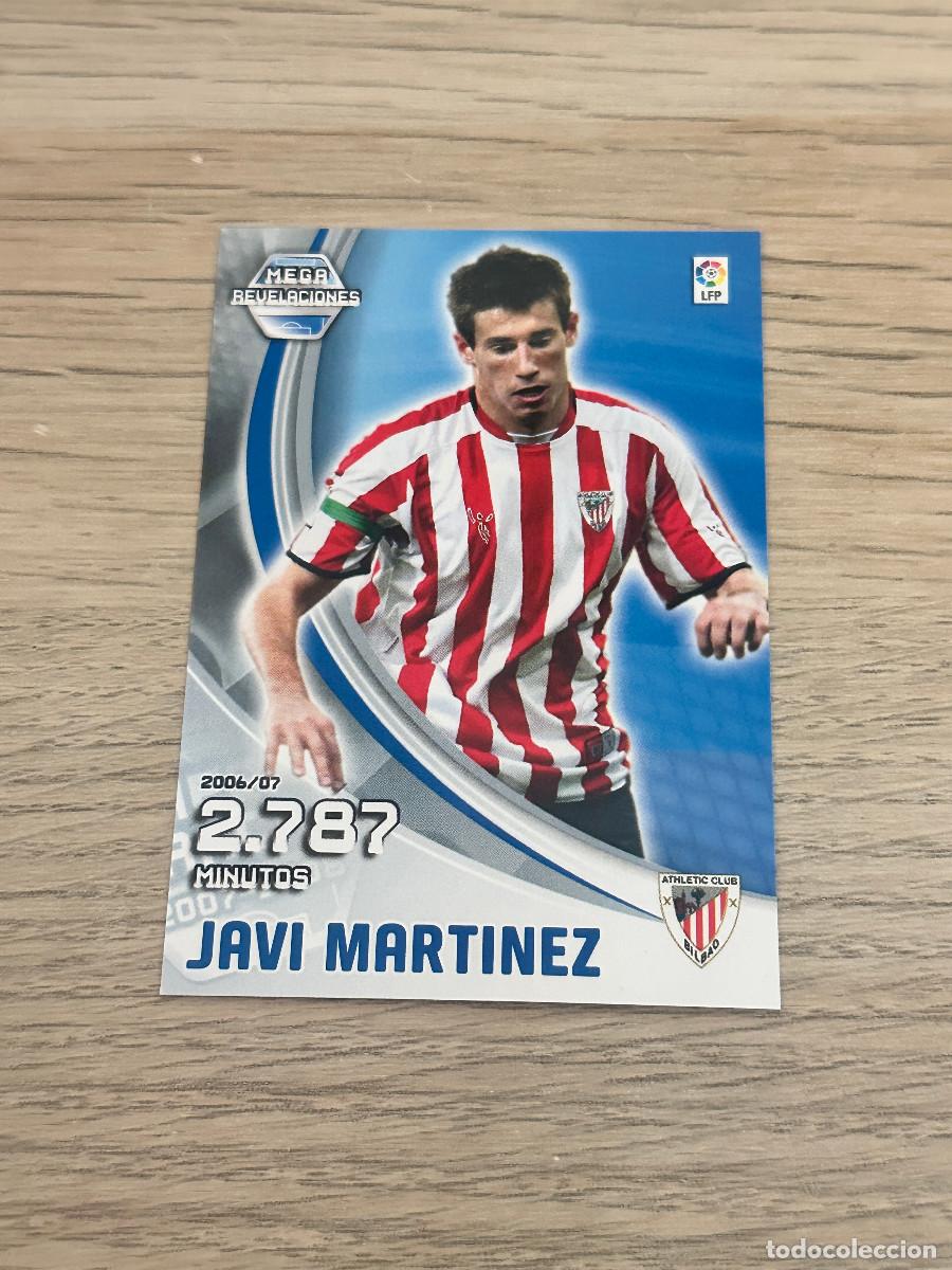 Figurine di Calcio: JAVI MARTINEZ n&ordm; 400 MEGA REVELACIONES ATHLETIC CLUB MEGACRACKS LA LIGA PANINI 2007 2008 07 08