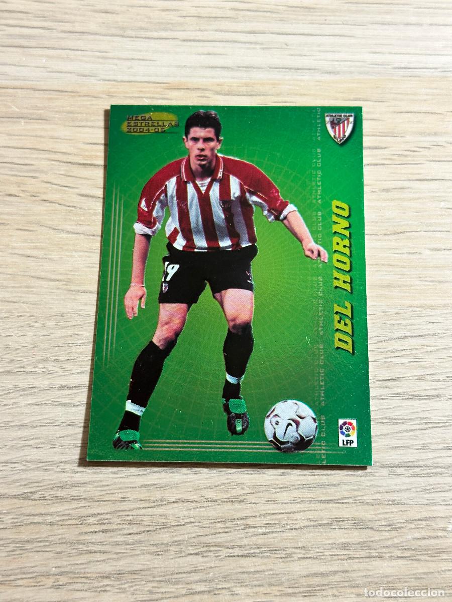 Fu&szlig;ball-Sticker: DEL HORNO 371 ATHLETIC CLUB MEGAESTRELLAS 2004 2005 MEGAFICHAS PANINI MEAGACRACKS 04 05