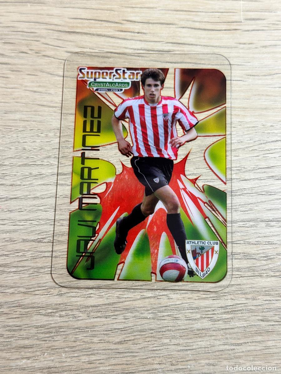 Cromos de F&uacute;tbol: JAVI MARTINEZ n&ordm; 373 SUPERSTAR ATHLETIC CLUB CRYSTALCARDS LIGA 2006 2007 MUNDICROMO 06 07