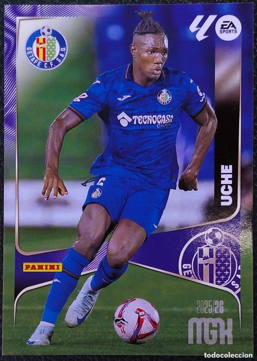 Cartes &agrave; collectionner de Football: 175 UCHE GETAFE CF FICHAS ALBUM MEGACRACKS 2025 2026 MGK 25 26