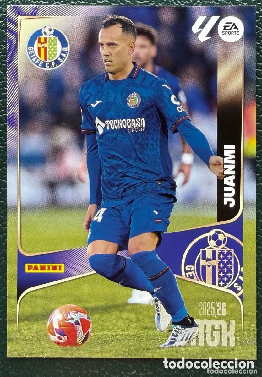 Cartes &agrave; collectionner de Football: 180 JUANMI GETAFE CF FICHAS ALBUM MEGACRACKS 2025 2026 MGK 25 26