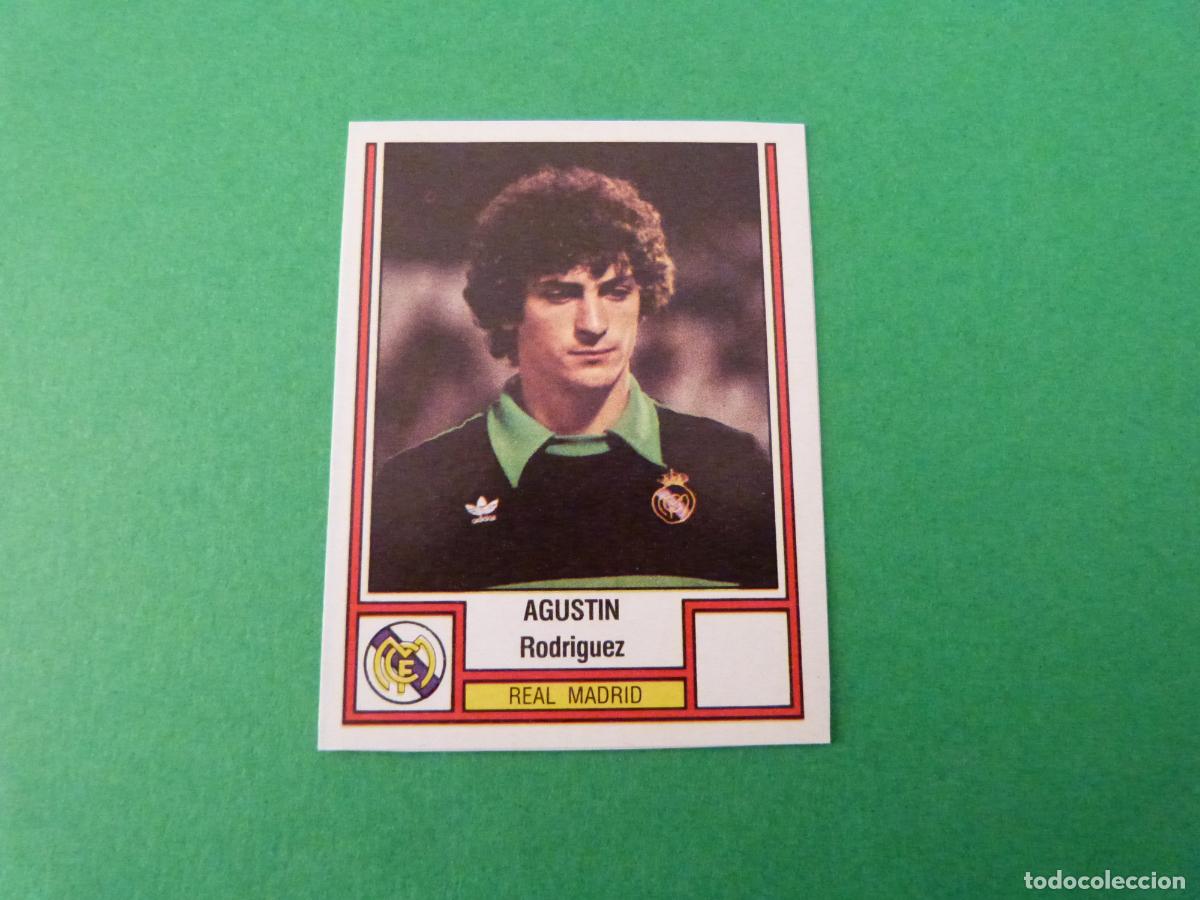 Cromos de F&uacute;tbol: AGUSTIN REAL MADRID MINA OSASUNA RECORTADO N&ordm; 185-171 LIGA FUTBOL 83/1983 FIGURINE PANINI