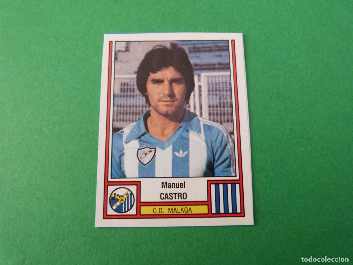 Cromos de Futebol: CASTRO MALAGA FORTUNATO LAS PALMAS RECORTADO N&ordm; 151-142 LIGA FUTBOL 83/1983 FIGURINE PANINI