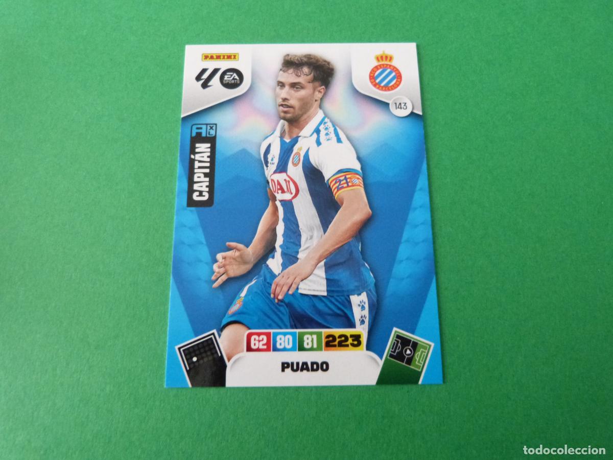 Fu&szlig;ball-Sticker: TRADING CARD FUTBOL PUADO R.C.D. ESPA&Ntilde;OL-ESPANYOL N&ordm; 143 LIGA ADRENALYN XL 2025-2026/25-26 PANINI