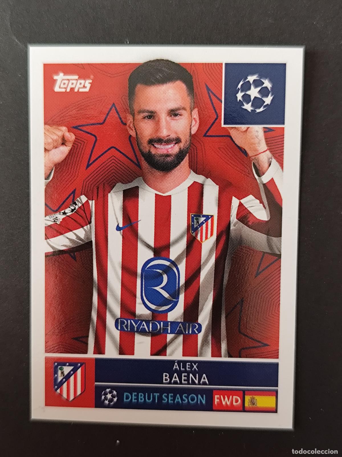 Figurine di Calcio: 123 ALEX BAENA ATL&Eacute;TICO DE MADRID STICKER CHAMPIONS LEAGUE 2025 2026 25 26 TOPPS