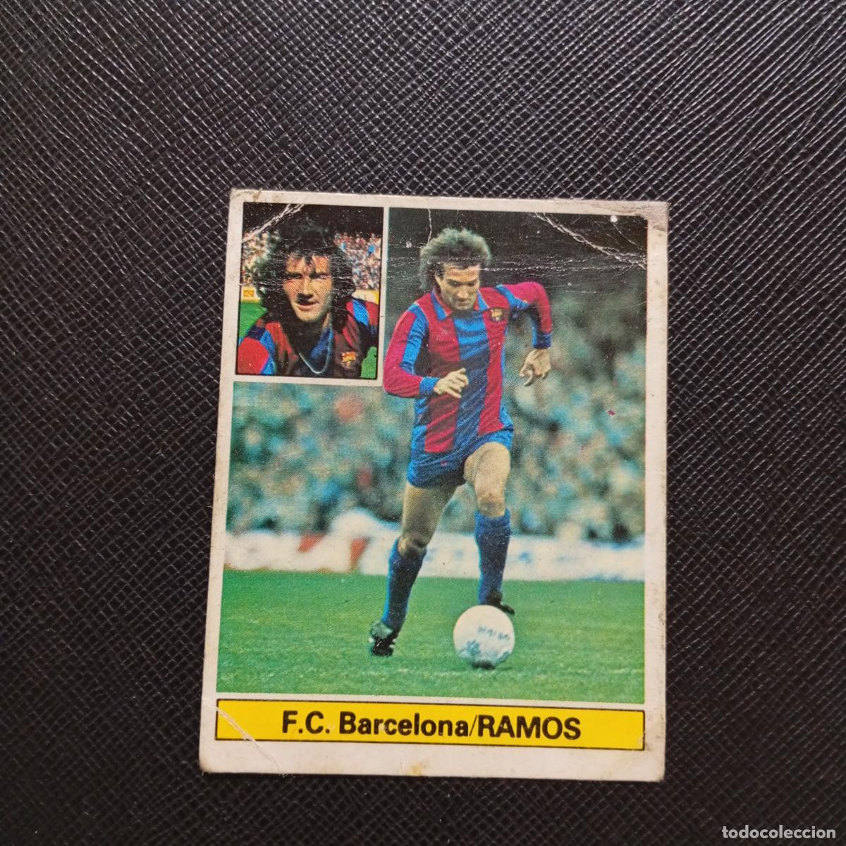 Cromos de F&uacute;tbol: RAMOS BARCELONA ESTE 1981 1982 CROMO FUTBOL LIGA 81 82 - DESPEGADO - A18 PG10