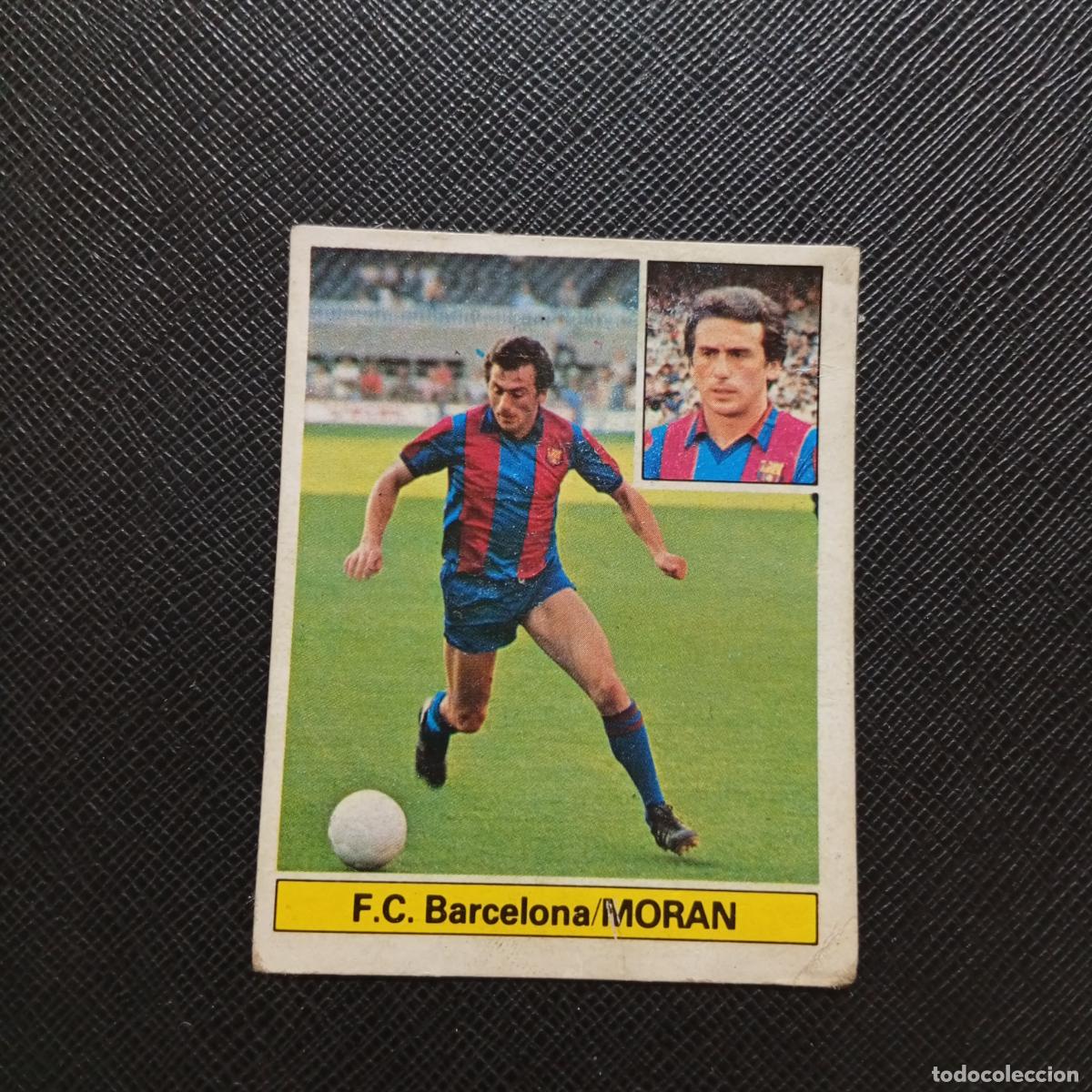 Cromos de F&uacute;tbol: MORAN BARCELONA ESTE 1981 1982 CROMO FUTBOL LIGA 81 82 - DESPEGADO - A18 PG28 VERSION