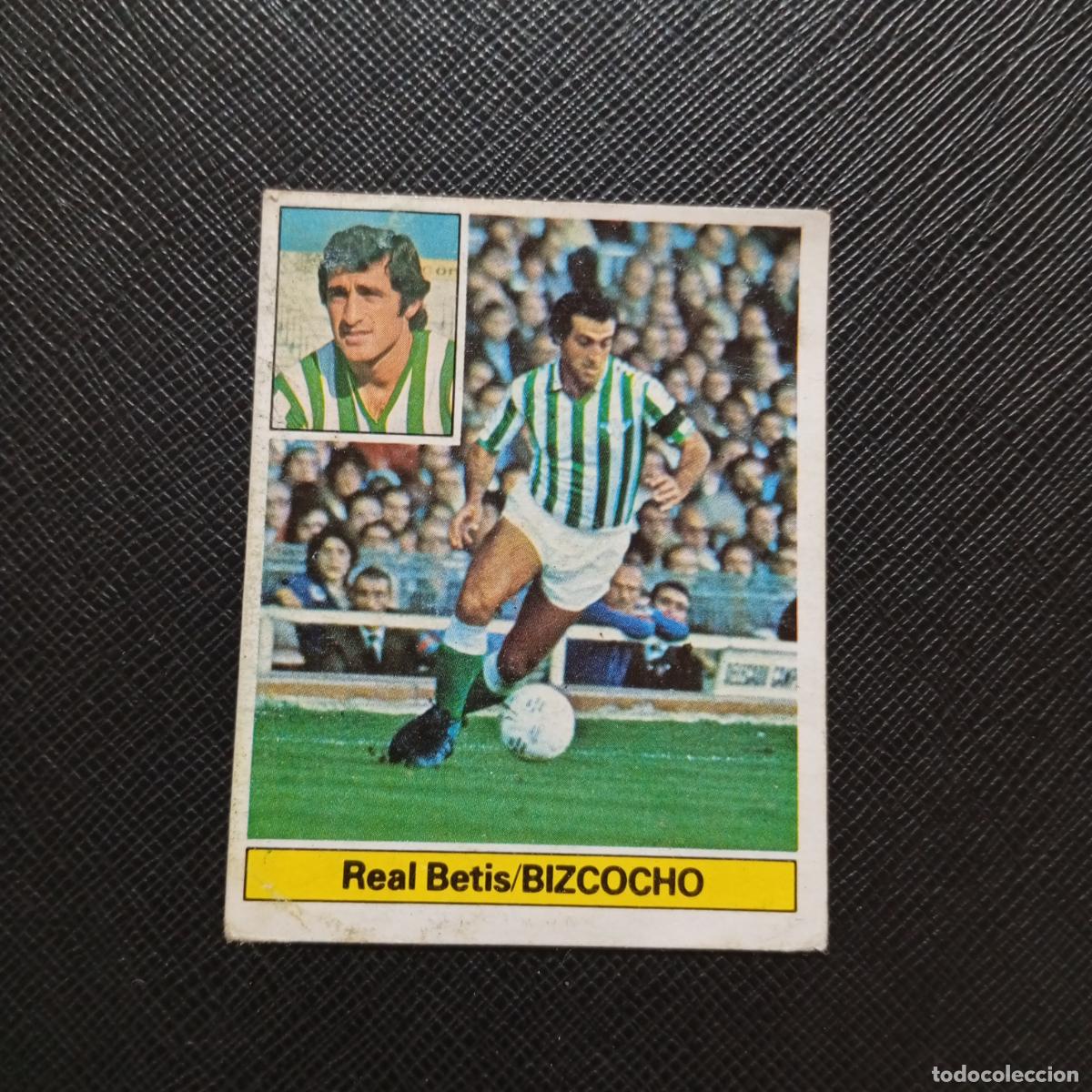 Cromos de F&uacute;tbol: BIZCOCHO REAL BETIS ESTE 1981 1982 CROMO FUTBOL LIGA 81 82 - DESPEGADO - A18 PG46