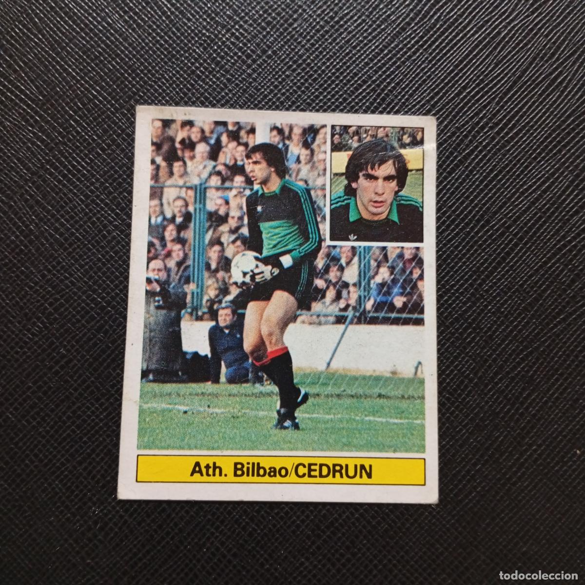 Cromos de F&uacute;tbol: CEDRUN BILBAO ESTE 1981 1982 CROMO FUTBOL LIGA 81 82 - DESPEGADO - A18 PG55
