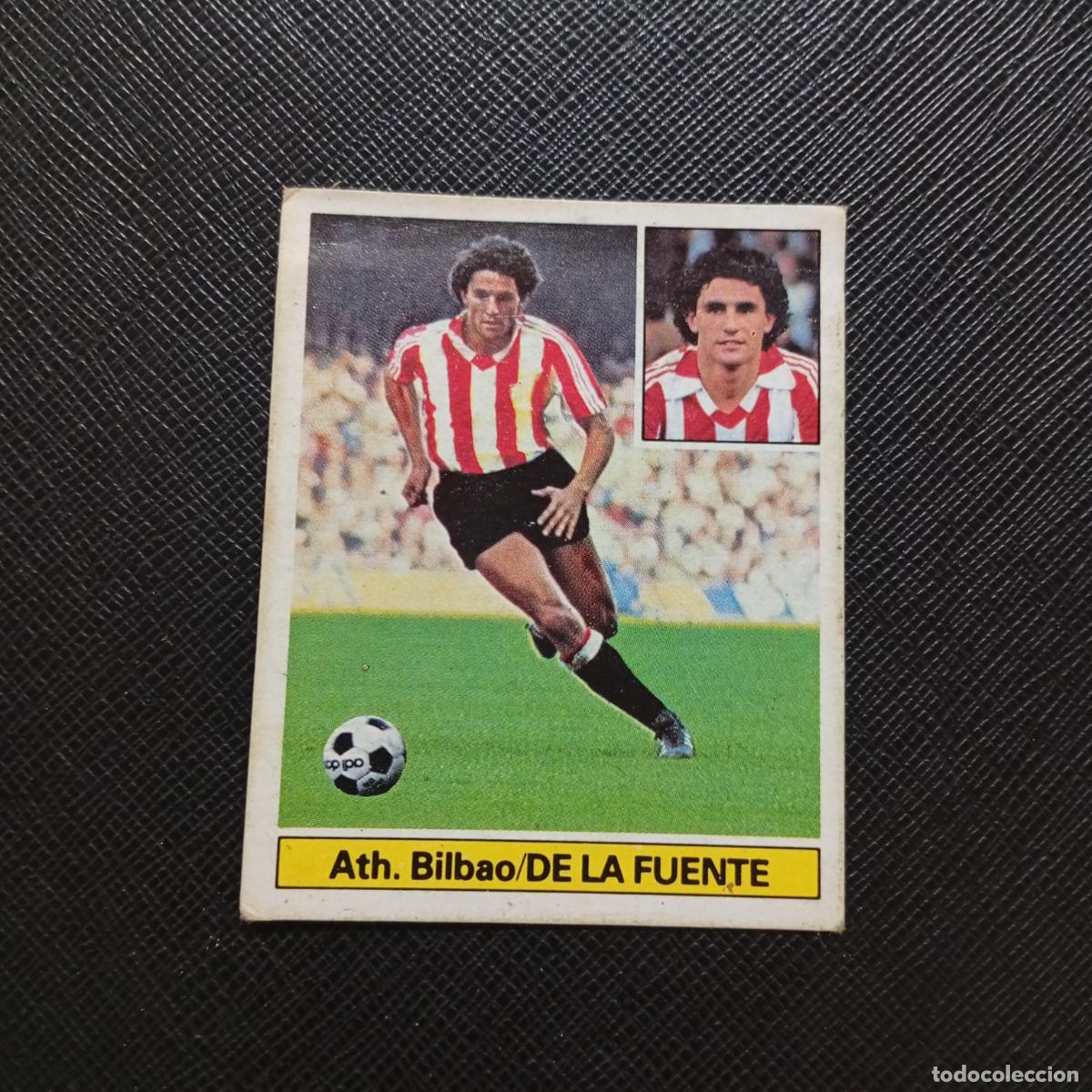Cromos de F&uacute;tbol: DE LA FUENTE BILBAO ESTE 1981 1982 CROMO FUTBOL LIGA 81 82 - DESPEGADO - A18 PG55
