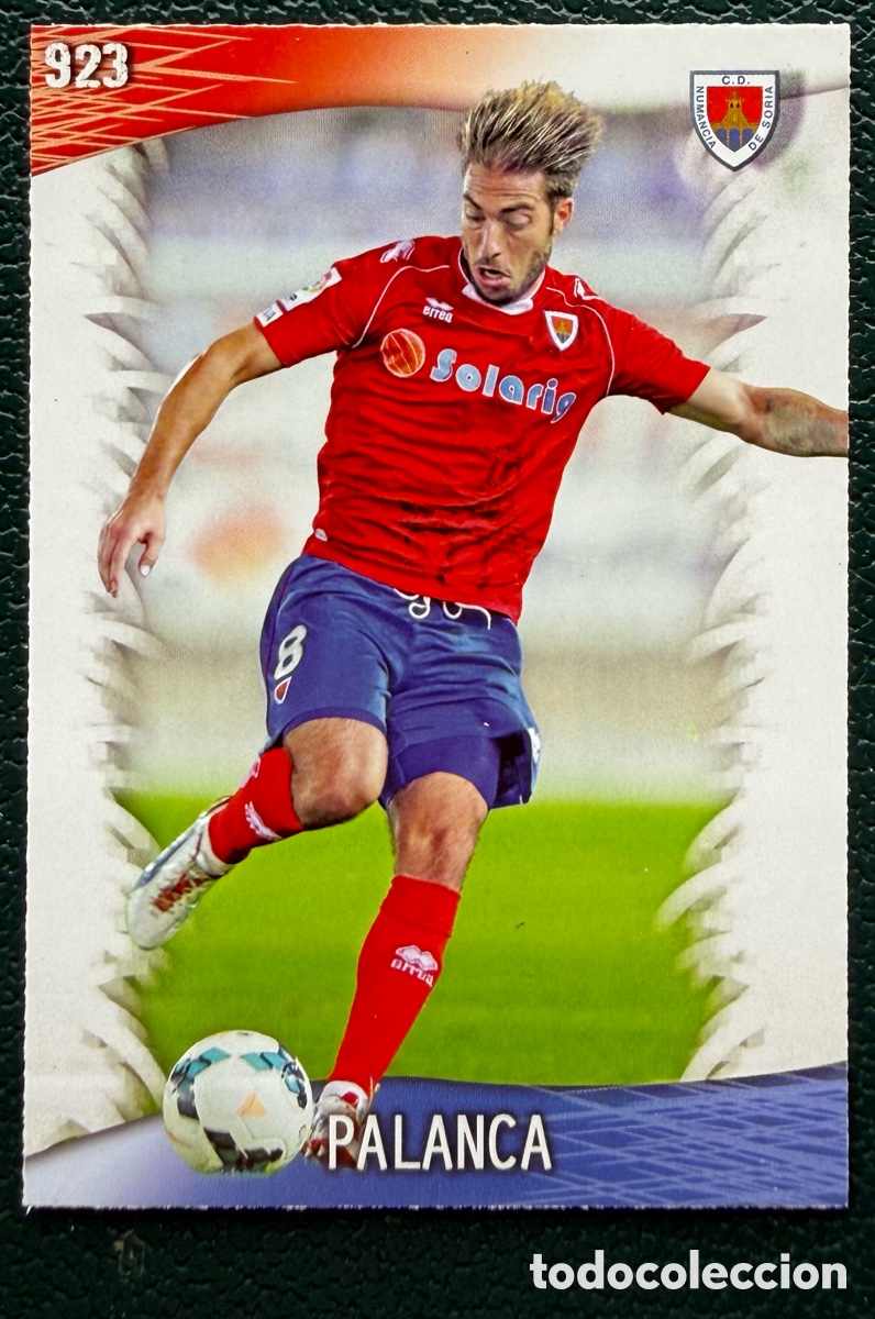 Figurine di Calcio: 923 PALANCA CD NUMANCIA FICHAS ALBUM MUNDICROMO 2013 2014 13 14