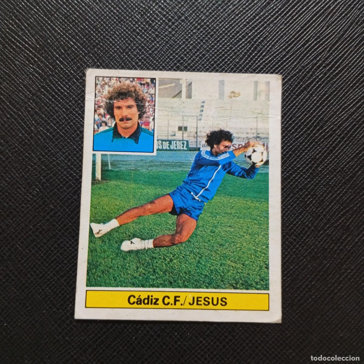 Cromos de F&uacute;tbol: JESUS CADIZ ESTE 1981 1982 CROMO FUTBOL LIGA 81 82 - DESPEGADO - A18 PG64 COLOCA