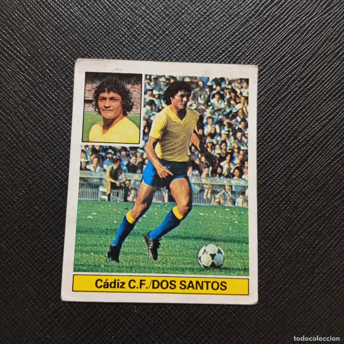 Cromos de F&uacute;tbol: DOS SANTOS CADIZ ESTE 1981 1982 CROMO FUTBOL LIGA 81 82 - DESPEGADO - A18 PG73