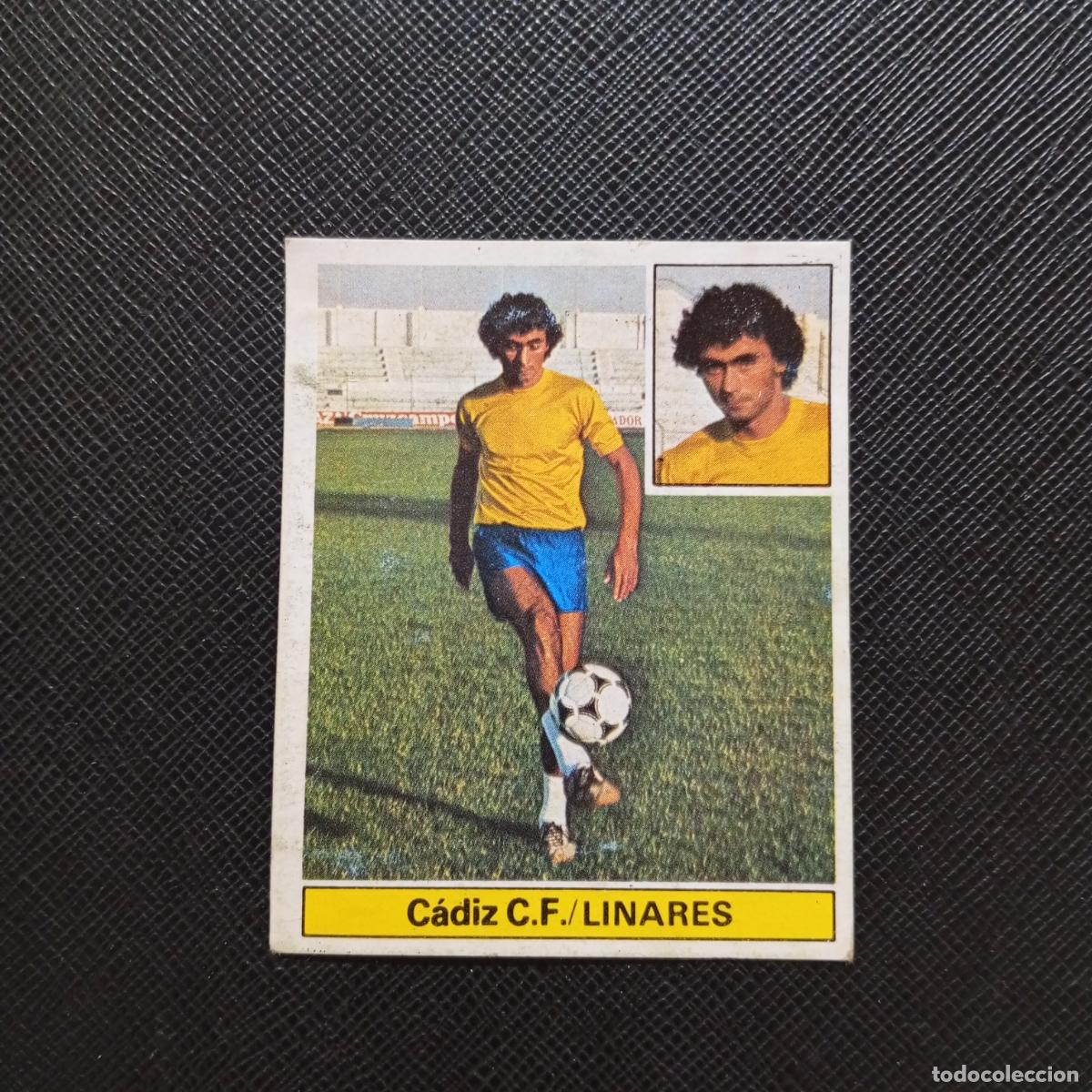Cromos de F&uacute;tbol: LINARES CADIZ ESTE 1981 1982 CROMO FUTBOL LIGA 81 82 - DESPEGADO - A18 PG82 COLOCA