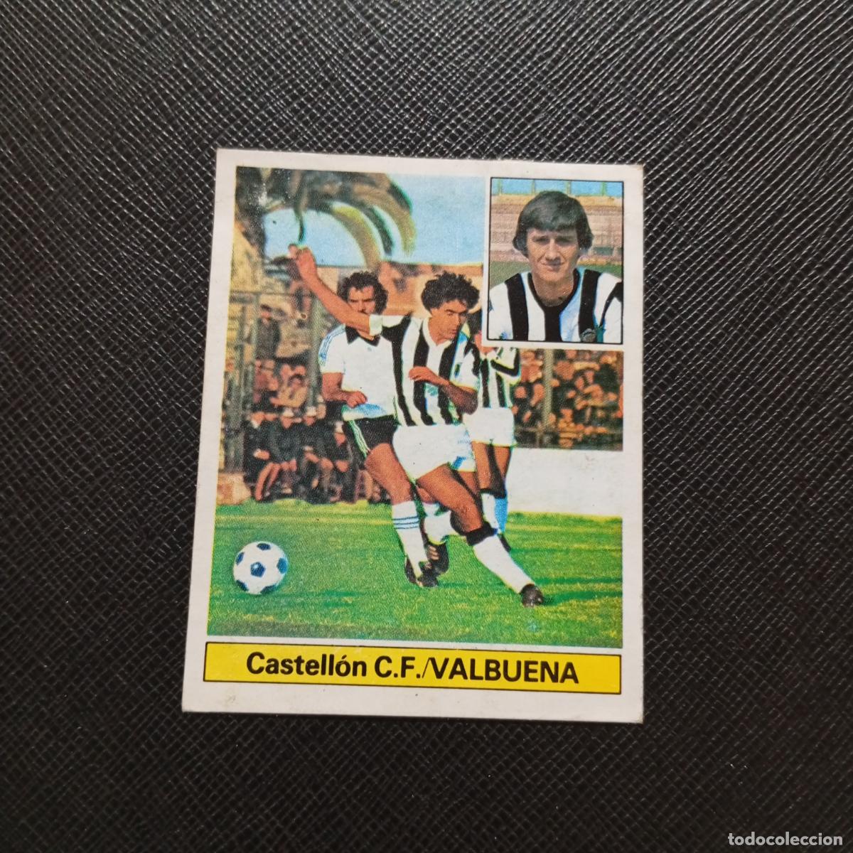 Cromos de F&uacute;tbol: VALBUENA CASTELLON ESTE 1981 1982 CROMO FUTBOL LIGA 81 82 - DESPEGADO - A18 PG82