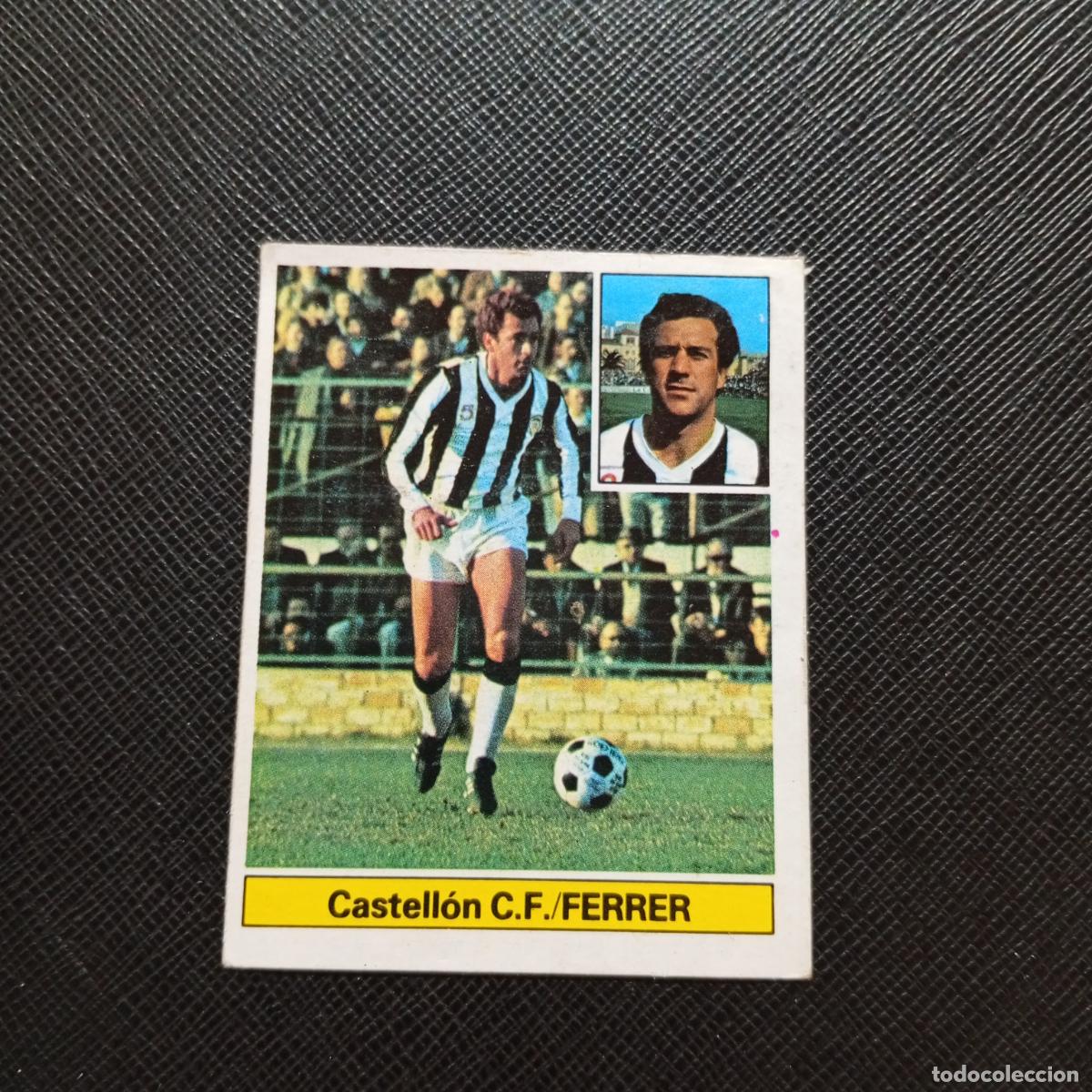 Cromos de F&uacute;tbol: FERRER CASTELLON ESTE 1981 1982 CROMO FUTBOL LIGA 81 82 - DESPEGADO - A18 PG82
