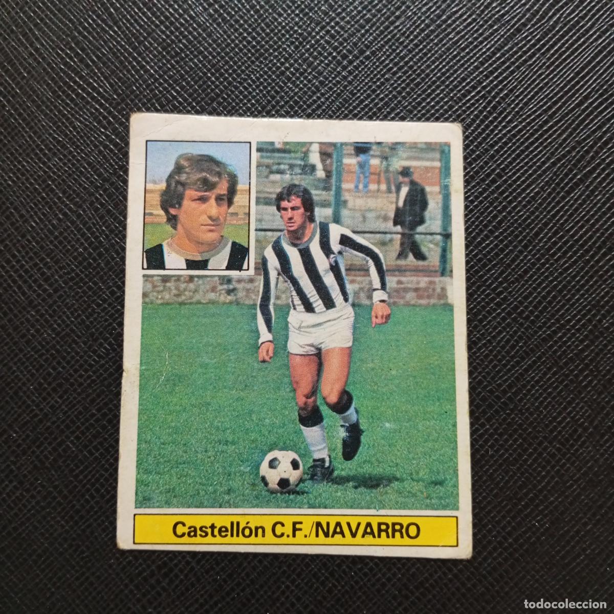 Cromos de F&uacute;tbol: NAVARRO CASTELLON ESTE 1981 1982 CROMO FUTBOL LIGA 81 82 - DESPEGADO - A18 PG91