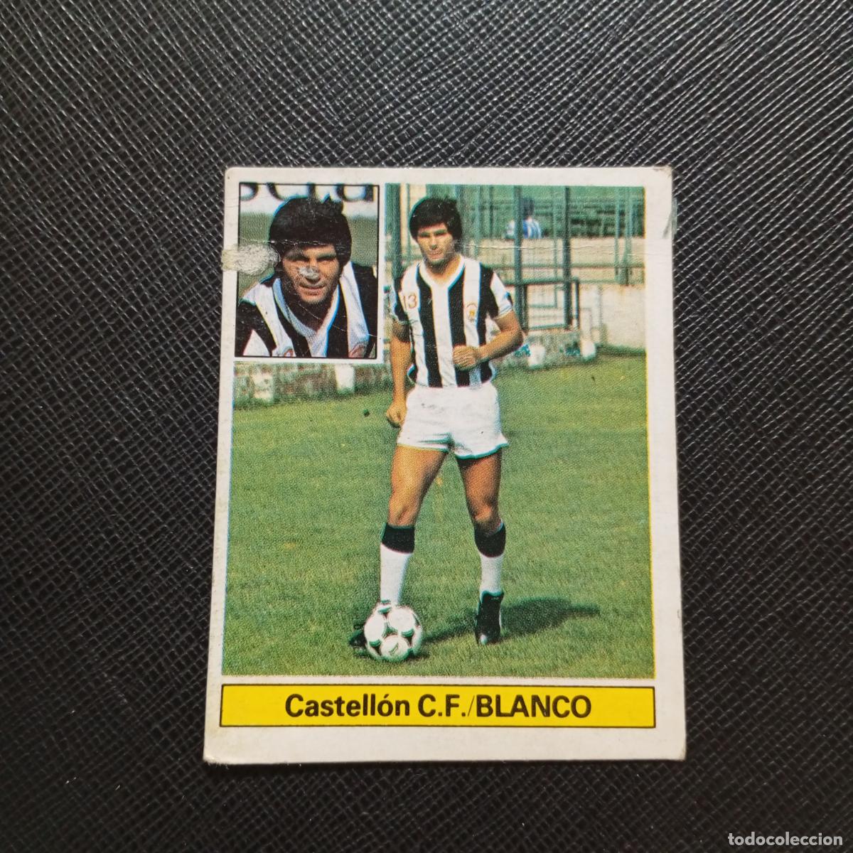 Cromos de F&uacute;tbol: BLANCO CASTELLON ESTE 1981 1982 CROMO FUTBOL LIGA 81 82 - DESPEGADO - A18 PG91 COLOCA