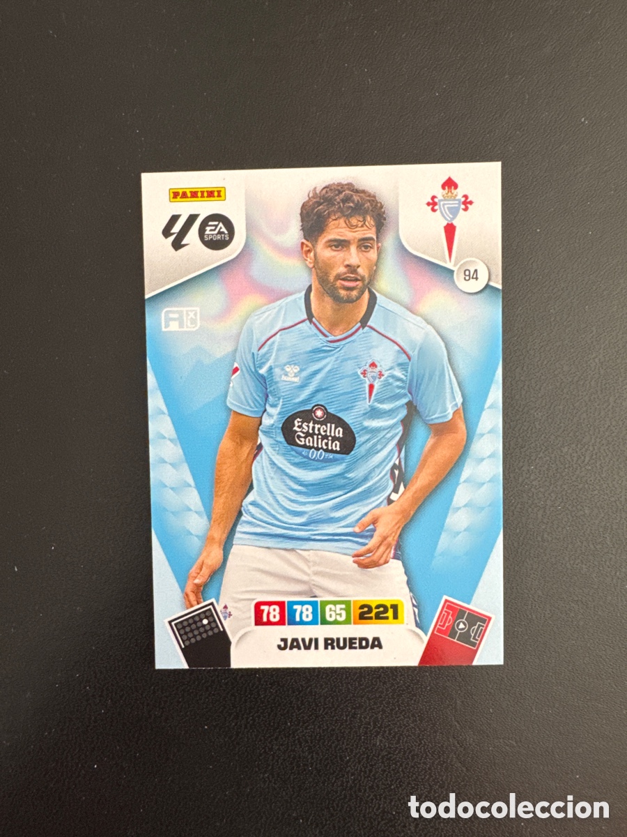 Cromos de F&uacute;tbol: JAVIER RUEDA CELTA DE VIGO NUMERO 94 ADRENALYN 2025 2026