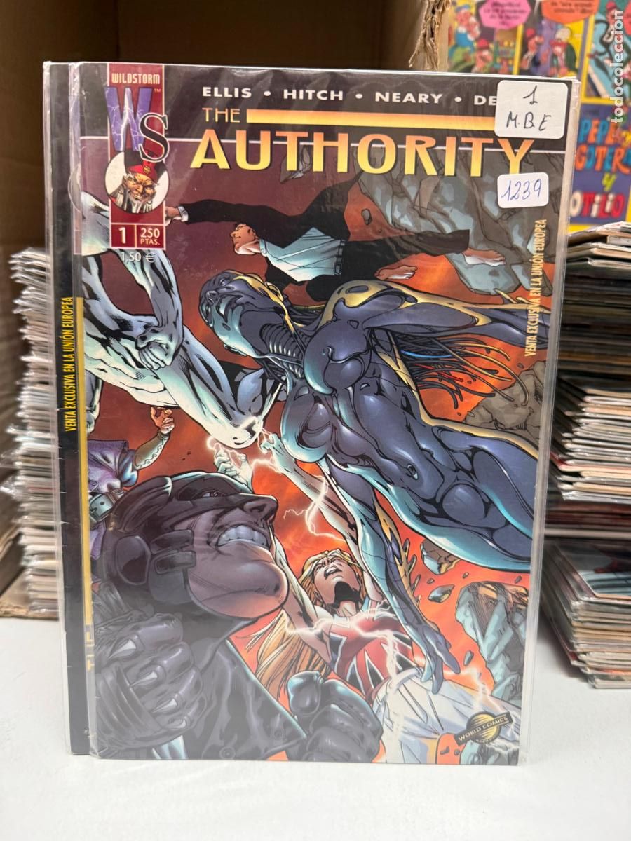 Cromos de F&uacute;tbol: THE AUTHORITY NUMERO 1 BUEN ESTADO