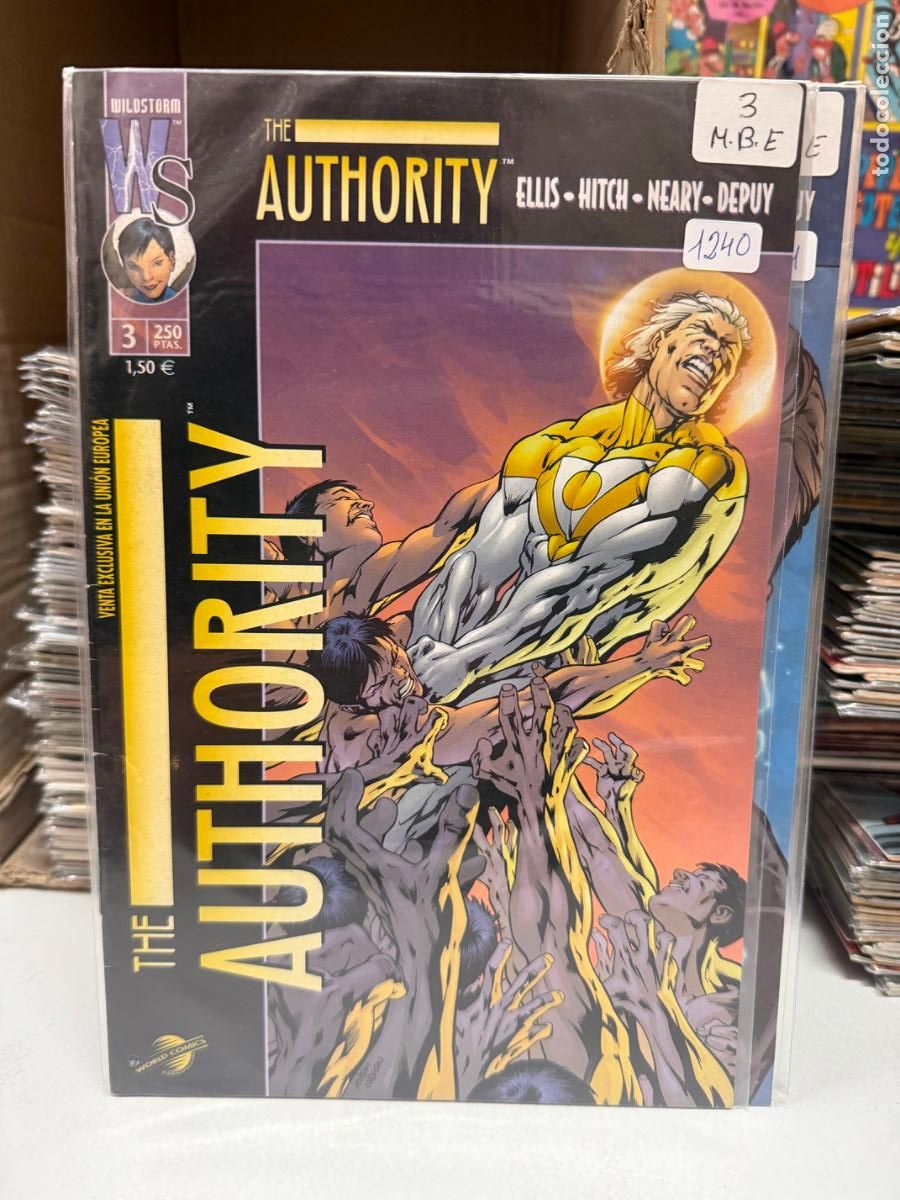 Cromos de F&uacute;tbol: THE AUTHORITY NUMERO 3 BUEN ESTADO