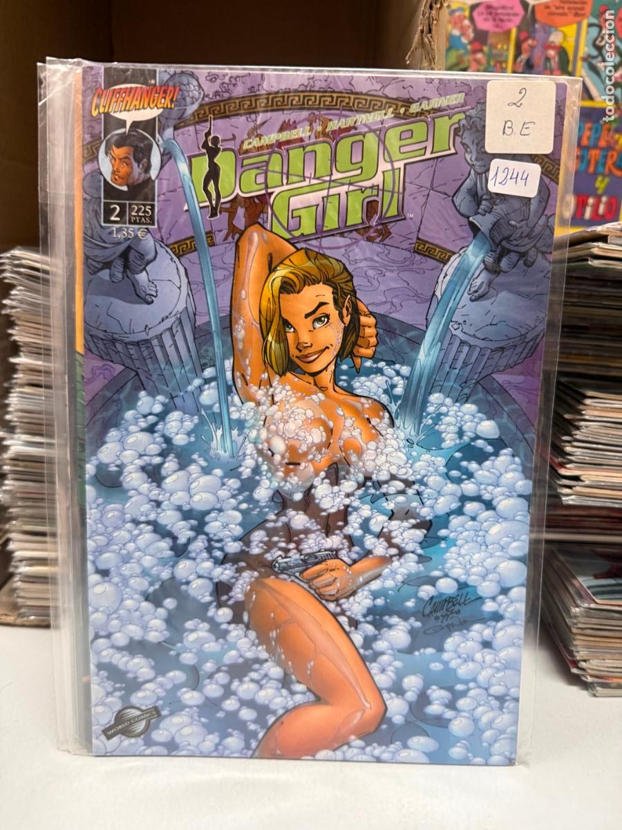 Fu&szlig;ball-Sticker: DANGER GIRL NUMERO 2 BUEN ESTADO