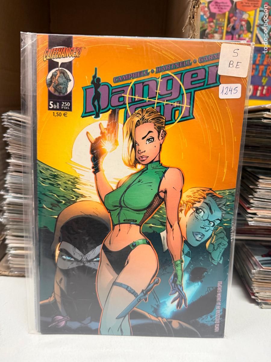 Cromos de Futebol: DANGER GIRL NUMERO 5 BUEN ESTADO