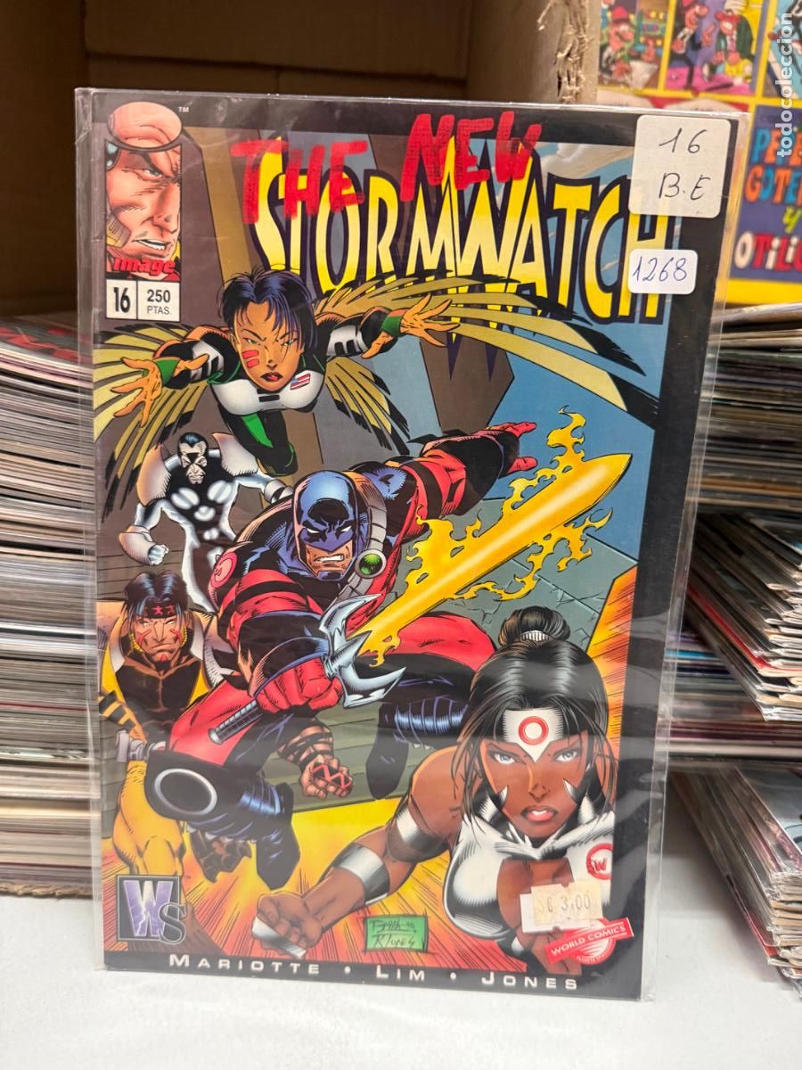 Cromos de F&uacute;tbol: STORMWATCH NUMERO 16 BUEN ESTADO
