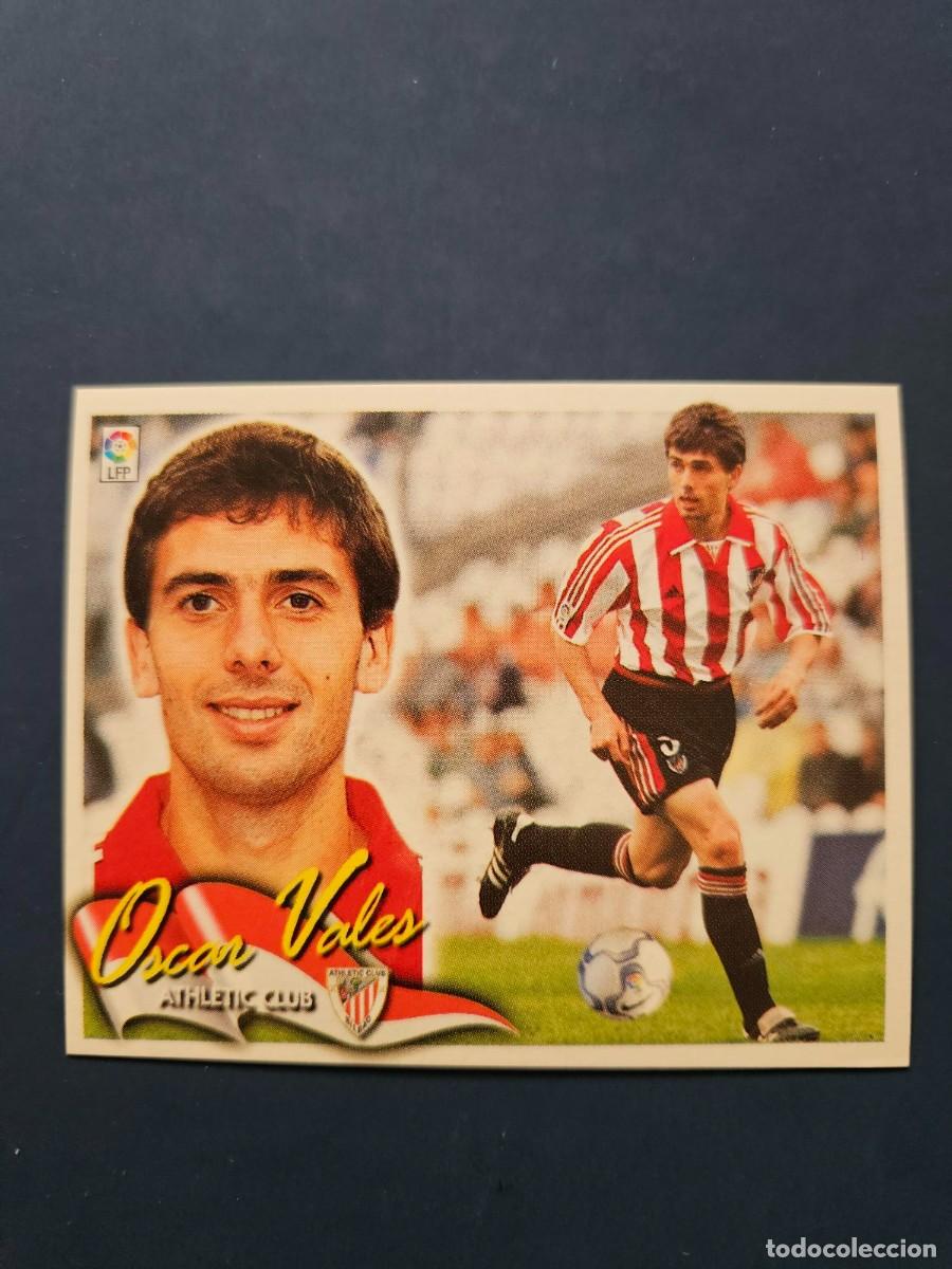 Figurine di Calcio: L1 OSCAR VALES ATHLETIC BILBAO LIGA ESTE 00 01 2000 2001 SIN PEGAR NUNCA PEGADO