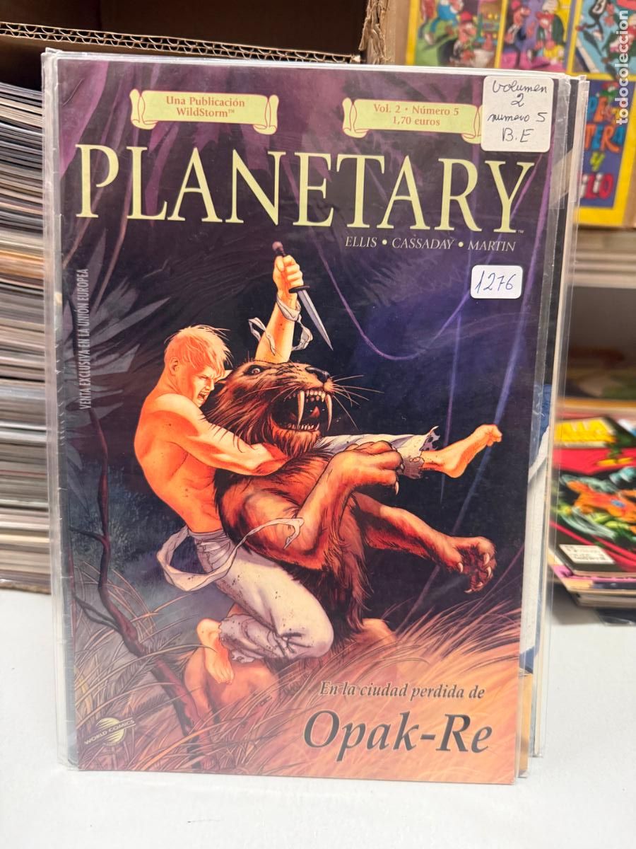 Cromos de F&uacute;tbol: PLANETARY NUMERO 5 BUEN ESTADO