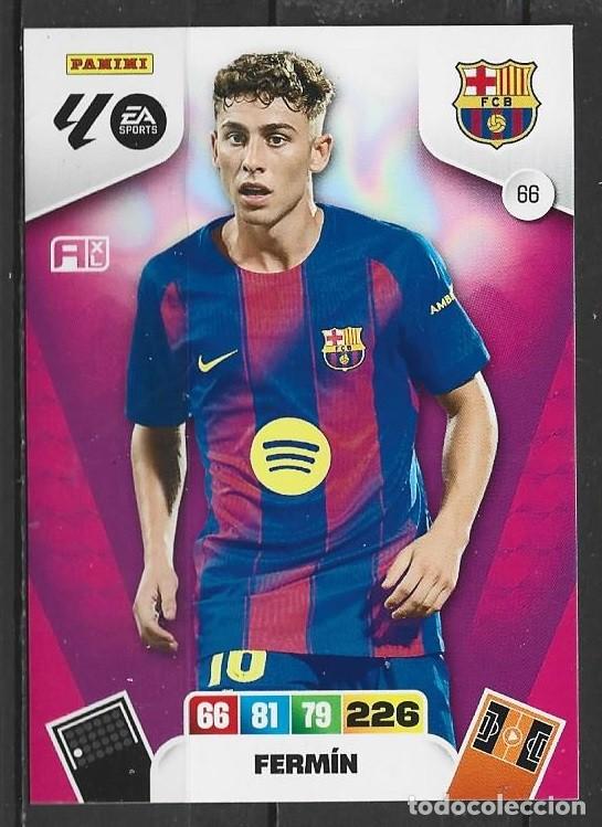 Cromos de F&uacute;tbol: Adrenalyn 25/26 - Ferm&iacute;n - N&ordm; 66 - FC Barcelona