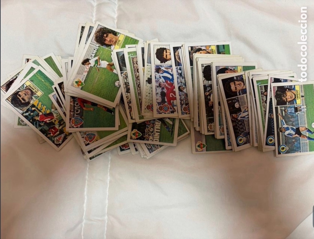Football Stickers: Lote cromos 84-85 ediciones este