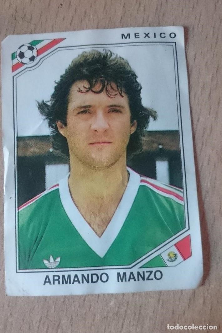 Cromos de Futebol: MUNDIAL MEXICO 86 - SELECCION MEXICO - ARMANDO MANZO