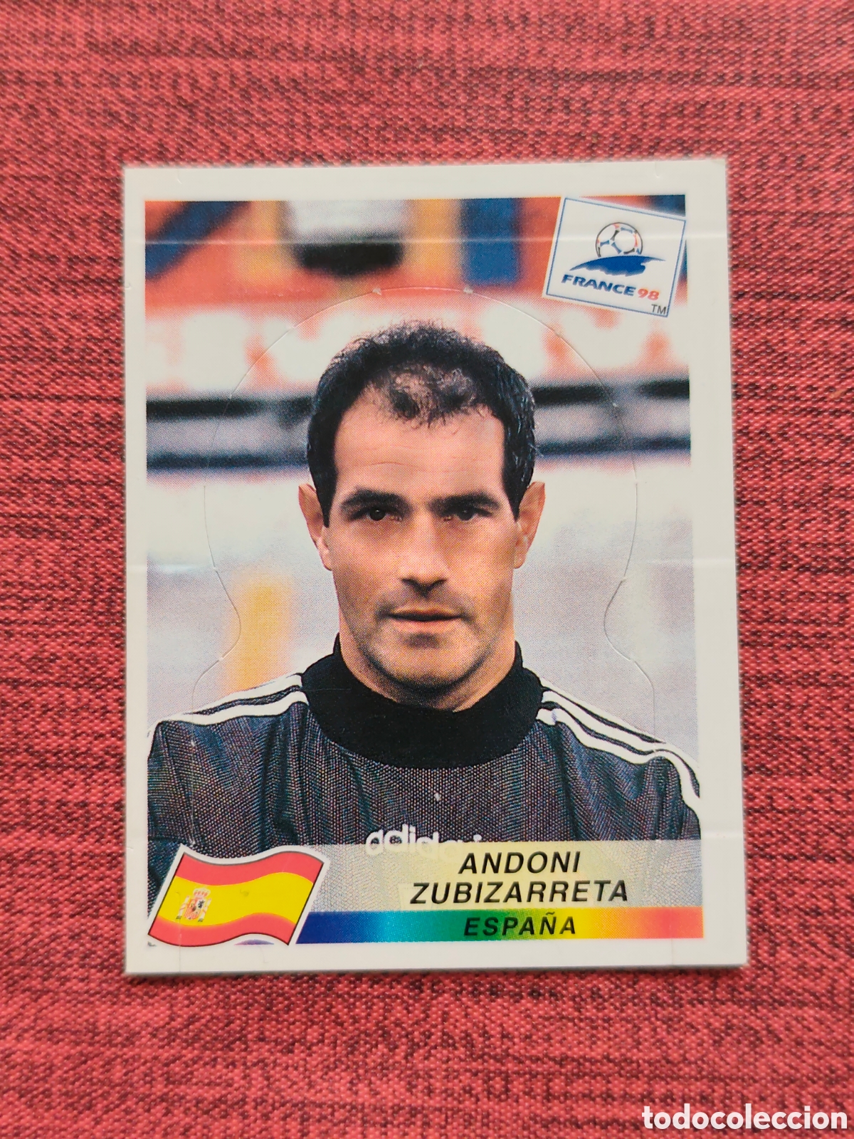 Cromos de F&uacute;tbol: 230 ZUBIZARRETA ESPA&Ntilde;A FRANCE FRANCIA 98 PANINI