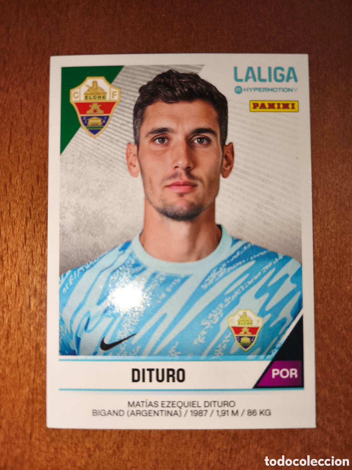 Cromos de F&uacute;tbol: Dituro n&deg;175 Laliga Hypermotion 24/25 Elche