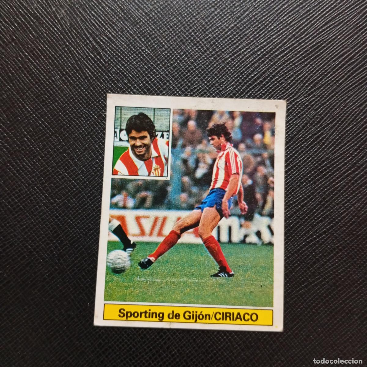 Cromos de F&uacute;tbol: CIRIACO SPORTING GIJON ESTE 1981 1982 CROMO FUTBOL LIGA 81 82 - DESPEGADO - A18 PG118