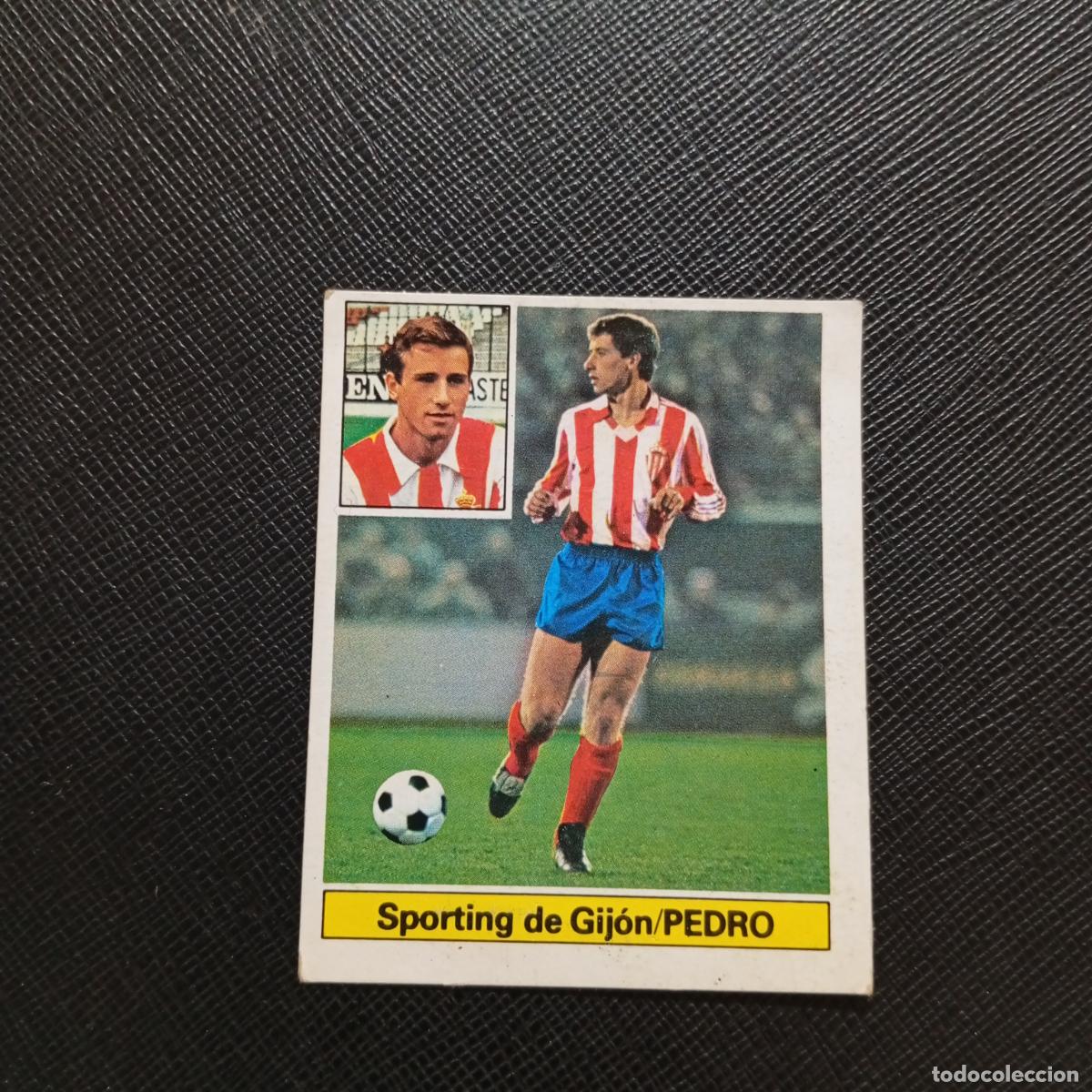 Cromos de F&uacute;tbol: PEDRO SPORTING GIJON ESTE 1981 1982 CROMO FUTBOL LIGA 81 82 - DESPEGADO - A18 PG118