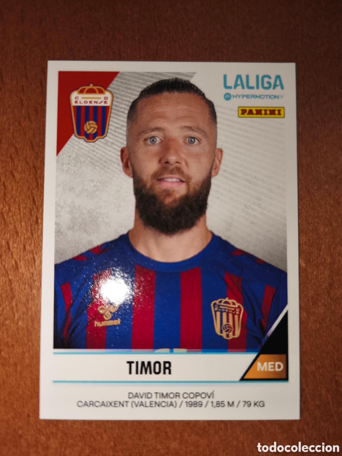 Cromos de F&uacute;tbol: Timor n&deg;201 Laliga Hypermotion 24/25 Eldense