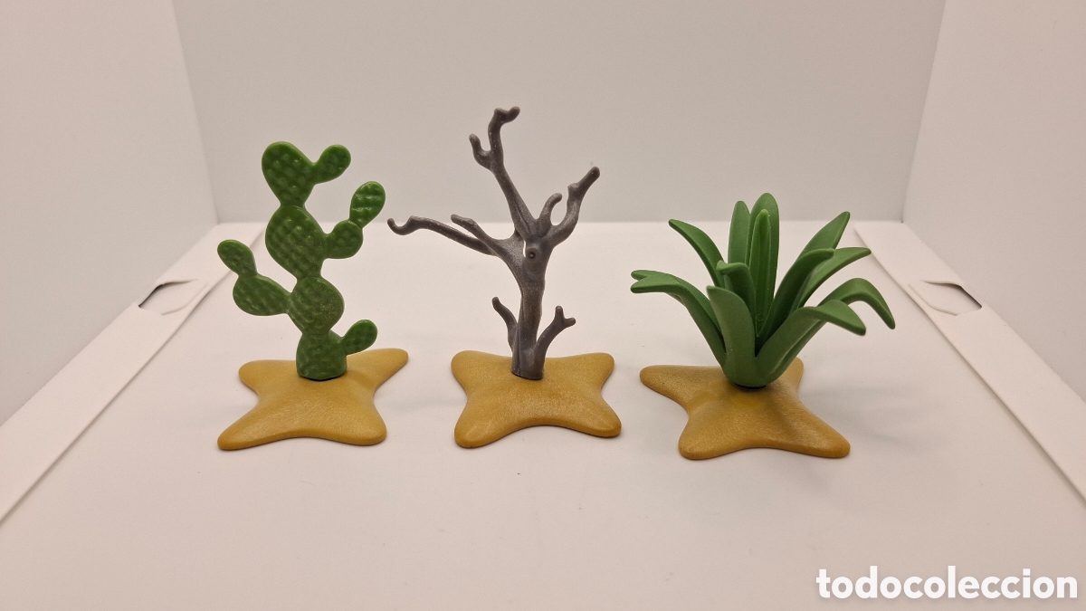 Cromos de F&uacute;tbol: PLAYMOBIL LOTE VEGETACION CAPTUS OESTE WESTERN