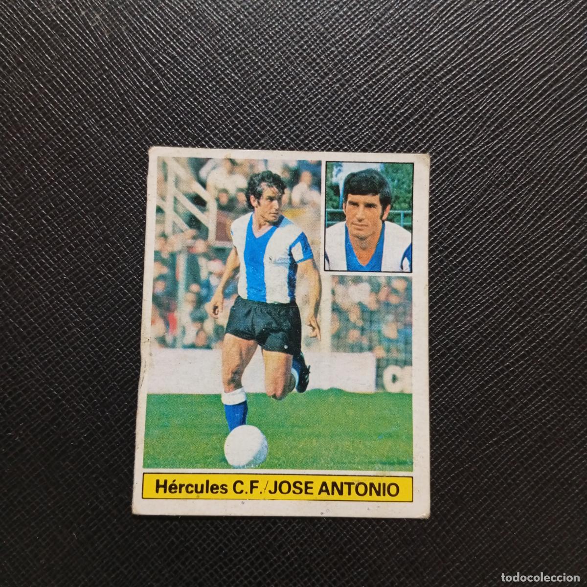 Cromos de F&uacute;tbol: JOSE ANTONIO HERCULES ESTE 1981 1982 CROMO FUTBOL LIGA 81 82 - DESPEGADO - A18 PG118