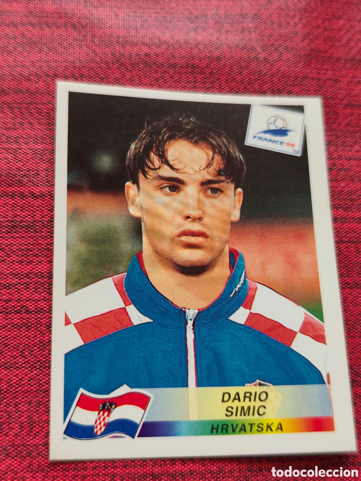 Cromos de F&uacute;tbol: 538 SIMIC CROACIA FRANCE FRANCIA 98 PANINI